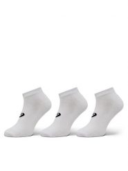Asics Skarpety krótkie 3PPK Ped Sock 155206 Biały. Białe skarpetki damskie Asics, bez wzorów, z materiału. Za 39.99 zł.