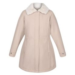 Damska Kurtka Zimowa Parka Renata. Brązowe kurtki damskie Regatta, na zimę, s, bez wzorów, z futra, bez kaptura. Za 130.99 zł.