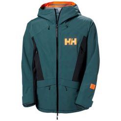 Kurtka narciarska z kapturem Helly Hansen Sogn Tinden. Zielone kurtki męskie Helly Hansen, l, bez wzorów, z kapturem, narciarskie. Za 1,845.95 zł.