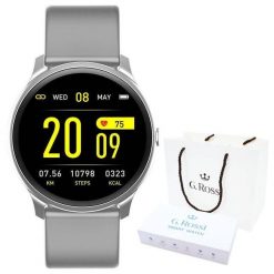 Zegarek uniwersalny Smartwatch G. Rossi opaska SMS Kroki Puls. Zegarki męskie G.R. Za 109.34 zł.