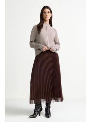 Rich & Royal Spódnica w kolorze brązowym rozmiar: 36. Brązowe spódniczki damskie Rich & Royal, bez wzorów, maxi, proste. Za 239.95 zł.