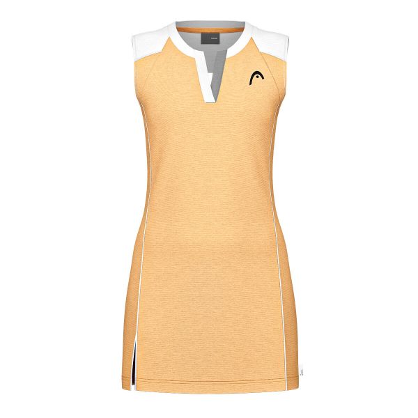 Sukienka damska Head Play Tech. Żółte sukienki damskie HEAD, s, bez wzorów, sportowe, bez kołnierzyka, bez ramiączek, sportowe. Za 404.50 zł.