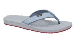 Sandały Sandal Way SBGB/42. Czerwone sandały męskie Lizard, ze skóry, bez zapięcia. Za 86.30 zł.