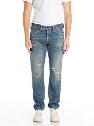 Replay Dżinsy - Regular fit - w kolorze niebieskim rozmiar: W31/L30. Niebieskie jeansy męskie Replay. Za 445.95 zł.