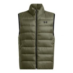 Kurtka puchowa Under Armour Legend. Czarne kurtki męskie Under Armour, m, bez wzorów, z dzianiny, z kapturem. Za 598.30 zł.