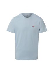 Levi's T-shirt Mężczyźni Dżersej niebieski, L. Niebieskie t-shirty męskie Levi's, l, z aplikacjami, z dżerseju, bez kołnierzyka. Za 119.95 zł.