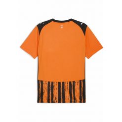 Męska koszulka domowa FC Shakhtar Donetsk 25/26 PUMA Rickie Orange Black. Brązowe t-shirty sportowe męskie Puma, l, bez ramiączek, do piłki nożnej. Za 429.00 zł.