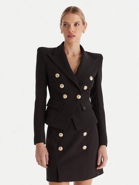 Babylon Marynarka S00779 Czarny Slim Fit. Czarne marynarki i żakiety damskie Babylon, s, bez wzorów, z syntetyku. Za 1,679.00 zł.