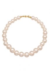 Elli Damski elegancki z synt. perłami z pozłacanego srebra próby 925 Naszyjniki 1 ct. Białe naszyjniki damskie Elli, na co dzień, pozłacane. Za 328.99 zł.