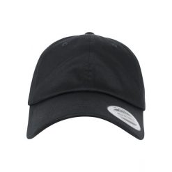Czapka Flexfit low profile organic cotton. Czarne czapki męskie FLEXFIT, bez wzorów, z bawełny. Za 75.90 zł.