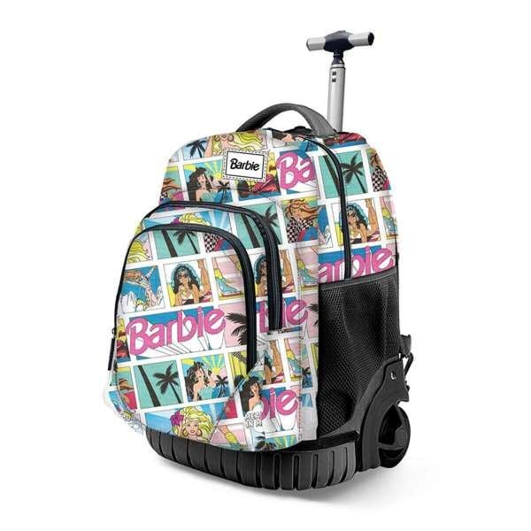 Plecak szkolny BARBIE Wielokolorowy. Plecaki damskie barbie, bez wzorów, biznesowe. Za 370.05 zł.