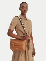 Coccinelle Torebka U6C Coccinellegretel E1 U6C 15 01 01 Brązowy. Brązowe listonoszki damskie Coccinelle, bez wzorów, ze skóry, bez dodatków. Za 1,299.00 zł.