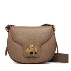 Torebka Furla. Brązowe listonoszki damskie Furla, bez wzorów, bez dodatków. Za 1,769.00 zł.