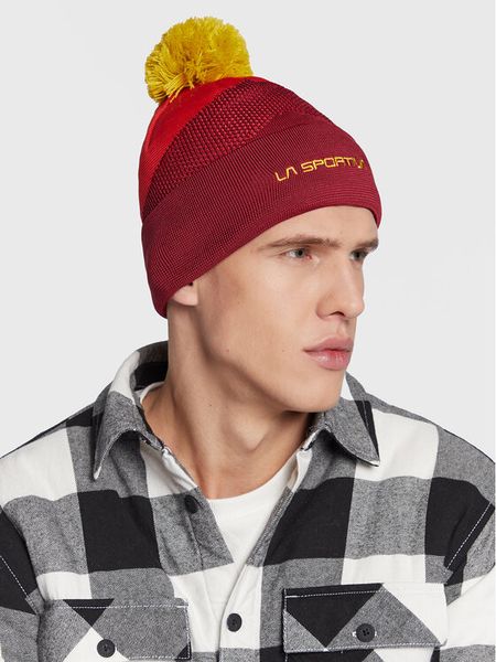 La Sportiva Czapka Knitty Y58320319 Czerwony. Czerwone czapki męskie La Sportiva, na zimę, bez wzorów, z materiału, sportowe. Za 169.99 zł.