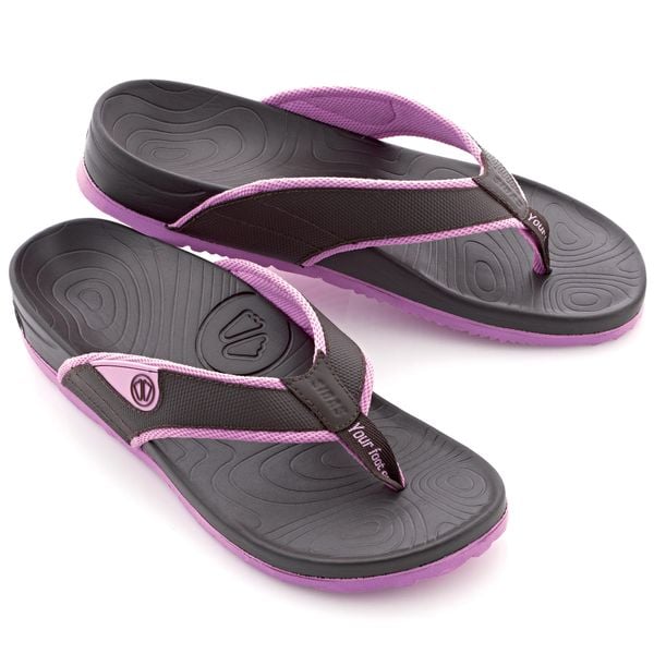 Japonki Sidas 3D Lounge Women podeszwa 3D. Czarne klapki damskie SIDAS, bez wzorów, bez obcasa. Za 249.00 zł.