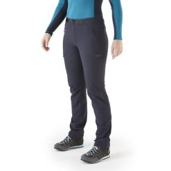 Spodnie softshellowe damskie Rab Incline AS Pants. Szare spodnie dresowe damskie RAB, na zimę, s, bez wzorów. Za 399.99 zł.