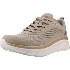 Buty SKECHERS BOBS B FLEX HI FLYING HI Beżowy. Brązowe obuwie trekkingowe damskie Skechers, na fitness i siłownię. Za 282.99 zł.