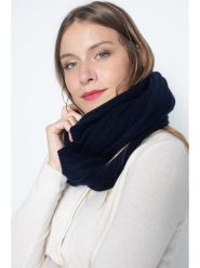 Perfect Cashmere Szal-koło "Clody" w kolorze granatowym - 65 x 40 cm rozmiar: onesize. Niebieskie szaliki i kominy damskie Perfect Cashmere, bez wzorów, z kaszmiru. Za 304.99 zł.