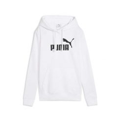 Puma Ess No. 1 Logo Bluza Z Kapturem Tr Damskie. Białe bluzy z kapturem damskie Puma, s, bez wzorów, z kapturem. Za 212.90 zł.