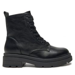 Botki Call It Spring. Czarne botki damskie Call It Spring, bez obcasa, na płaskiej podeszwie, bez zapięcia. Za 419.99 zł.