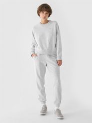 4F Spodnie dresowe joggery damskie - szara XXL. Szare spodnie dresowe damskie 4f, s, bez wzorów, z bawełny. Za 129.99 zł.