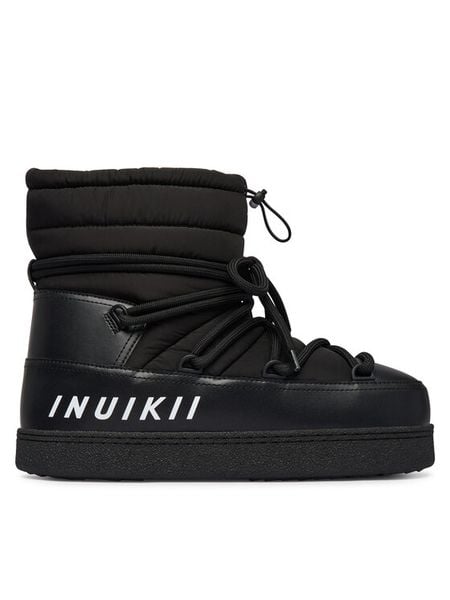 Inuikii Śniegowce Mountain 2002.003.0032 Czarny. Czarne buty zimowe męskie Inuikii, ze skóry, bez zapięcia. Za 1,029.00 zł.