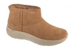 Buty zimowe damskie, Slip-Ins: On-The-GO Encore - Blair. Brązowe obuwie trekkingowe damskie Skechers, na zimę. Za 339.99 zł.
