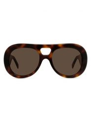 Givenchy Damskie okulary przeciwsłoneczne w kolorze brązowo-jasnobrązowym rozmiar: 53. Brązowe okulary przeciwsłoneczne damskie Givenchy. Za 1,227.06 zł.