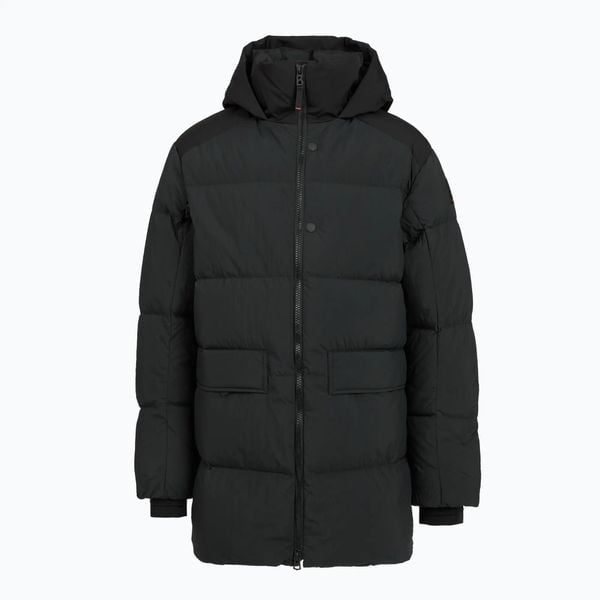 Kurtka ocieplana męska BOGNER FIRE+ICE Yaron-D. Czarne kurtki męskie na zimę, m, bez wzorów, z materiału, bez kaptura. Za 2,499.00 zł.