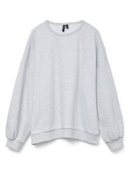Vero Moda Bluza w kolorze szarym rozmiar: S. Szare bluzy bez kaptura damskie Vero Moda, s, z bawełny. Za 74.63 zł.