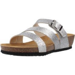 Sandały GEOX D551AA Srebrny. Szare obuwie trekkingowe damskie Geox. Za 263.99 zł.