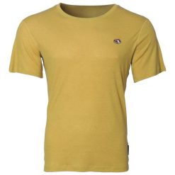Termoaktywna koszulka z krótkim rękawem Taimen Tull Fresh Merino. Żółte bielizna termoaktywna męska TAIMEN, bez ramiączek. Za 189.99 zł.