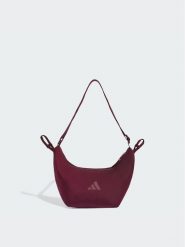 Adidas Torebka Glow Shoulder Bag KT4407 Bordowy. Czerwone torebki klasyczne damskie Adidas, bez wzorów, z materiału, bez dodatków. Za 109.99 zł.