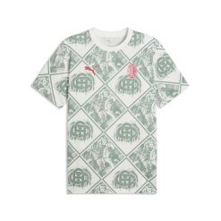 Męska koszulka AC Milan FtblCulture Printed PUMA. Białe t-shirty sportowe męskie Puma, m, bez ramiączek, do piłki nożnej. Za 149.00 zł.