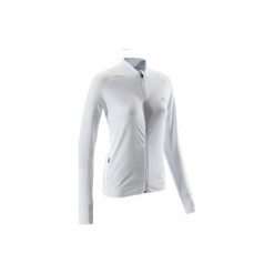 Kurtka damska do biegania RUN RAIN. Kurtki damskie KALENJI, bez wzorów, z elastanu, bez kaptura. Za 64.99 zł.