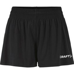 Spodnie sportowe damskie Craft Ability. Czarne spodnie sportowe damskie Craft, m, z materiału, do piłki nożnej. Za 175.00 zł.