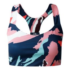 Damski Biustonosz Sportowy Marble Swirl. Białe biustonosze sportowe damskie Dare 2b, bez wzorów. Za 68.99 zł.