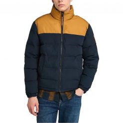 Kurtka TIMBERLAND WELCH MOUNTAIN DURABLE Niebieski. Niebieskie kurtki męskie Timberland, m, bez wzorów, z tkaniny, bez kaptura. Za 768.99 zł.