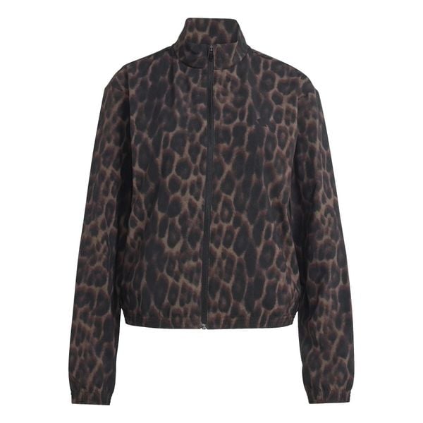 Bluza damska adidas Essentials Leopard. Brązowe bluzy bez kaptura damskie Adidas, m, z elastanu. Za 255.00 zł.