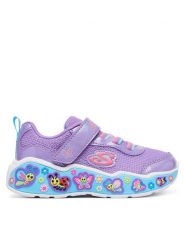Skechers Sneakersy Play Scene - Fun Squad 303158N Fioletowy jasny. Fioletowe buty sportowe dziewczęce Skechers, bez wzorów, z materiału, bez zapięcia. Za 179.99 zł.