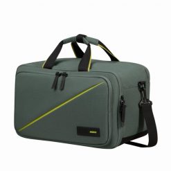 Plecak torba kabinowa z kieszenią na laptop American Tourister. Czarne plecaki męskie AMERICAN TOURISTER, bez wzorów. Za 214.99 zł.