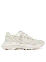 Calvin Klein Jeans Sneakersy V3A9-82030-1695530 Écru. Buty sportowe dziewczęce Calvin Klein Jeans, bez wzorów, z jeansu, bez zapięcia. Za 239.99 zł.
