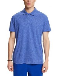 ESPRIT Koszulka polo w kolorze niebieskim rozmiar: M. Niebieskie koszulki polo męskie Esprit, m, bez wzorów, bez ramiączek. Za 65.85 zł.