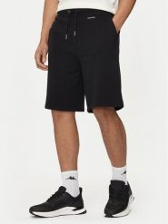 Calvin Klein Szorty sportowe Nano Logo K10K112689 Czarny Regular Fit. Czarne szorty męskie CALVIN KLEIN, m, z bawełny. Za 209.99 zł.