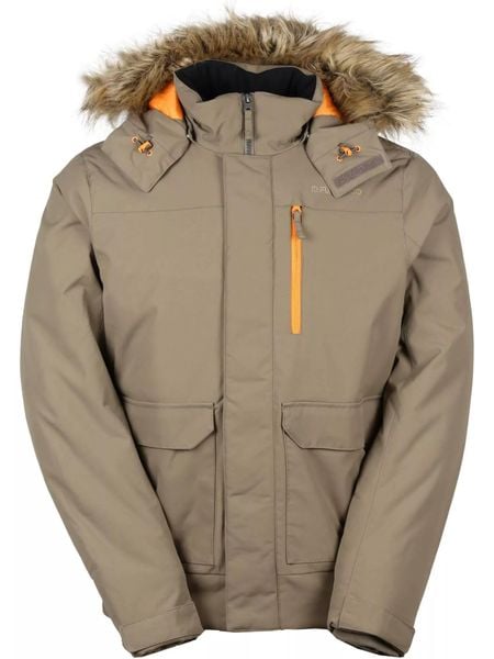 Kurtka uliczna męska Fundango Carbone Bomber. Brązowe kurtki męskie Fundango, na jesień, m, bez wzorów, z poliamidu, eleganckie, bez kaptura. Za 399.90 zł.