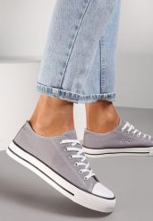 Szare Trampki Focused. Szare trampki i tenisówki damskie Renee, bez wzorów. Za 44.99 zł.