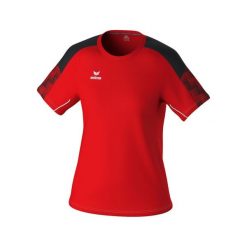 Koszulka damska Erima Evo Star. Czarne bluzki damskie Erima, bez wzorów, bez kołnierzyka. Za 143.50 zł.