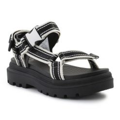 Sandały Palladium Pallacruise Strap 97465‑011‑M czarne. Czarne sandały damskie bez wzorów, bez obcasa. Za 517.53 zł.
