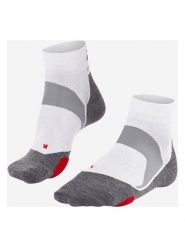Falke Skarpety "BC5 Endurance" w kolorze biało-szarym rozmiar: 39-41. Białe skarpetki męskie Falke, bez wzorów. Za 56.93 zł.