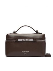 Emporio Armani Torebka EW004564 AF32959 Szary. Szare torebki klasyczne damskie Emporio Armani, bez wzorów, ze skóry, bez dodatków. Za 1,404.00 zł.